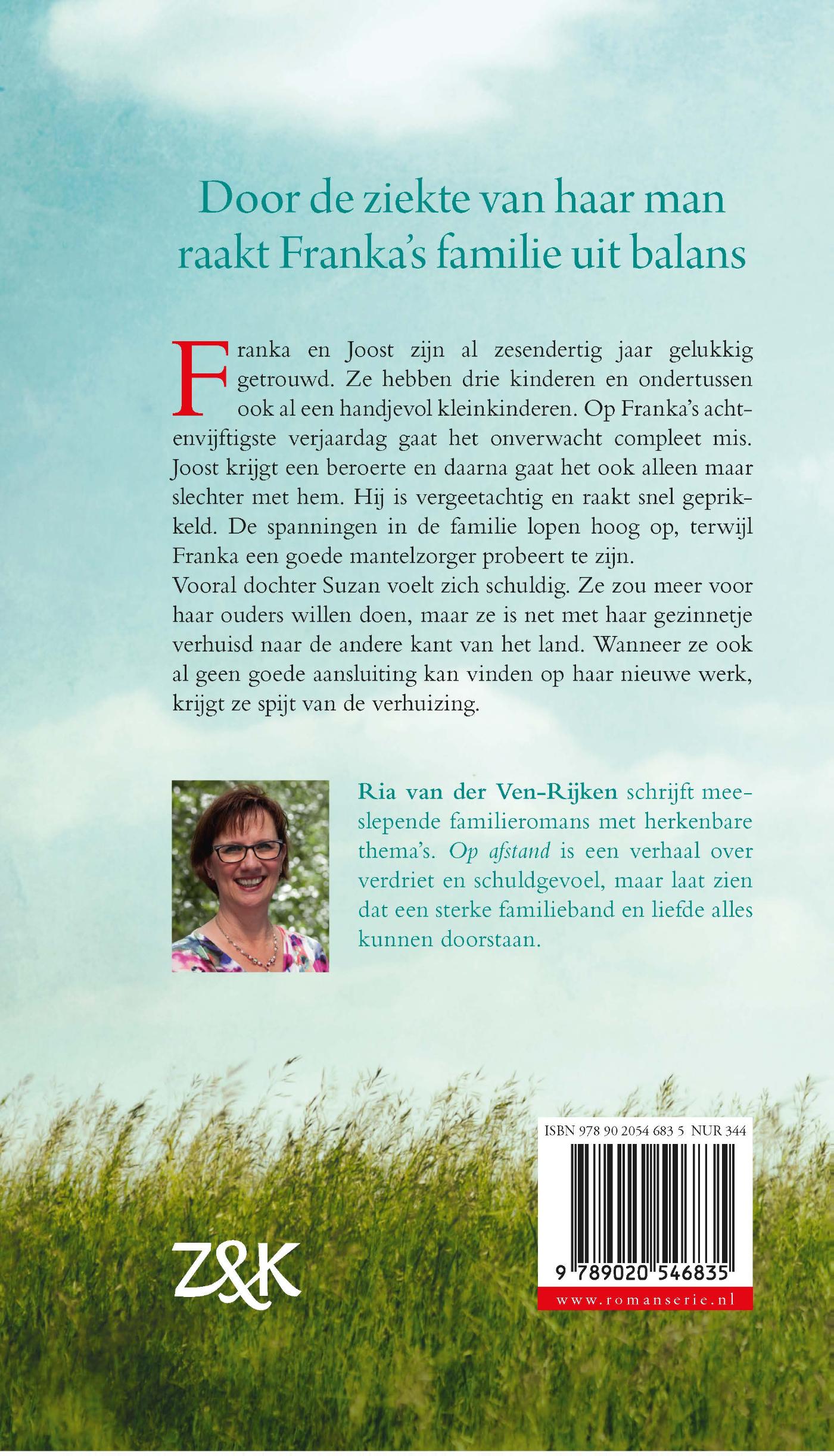 Achterkant van Op afstand