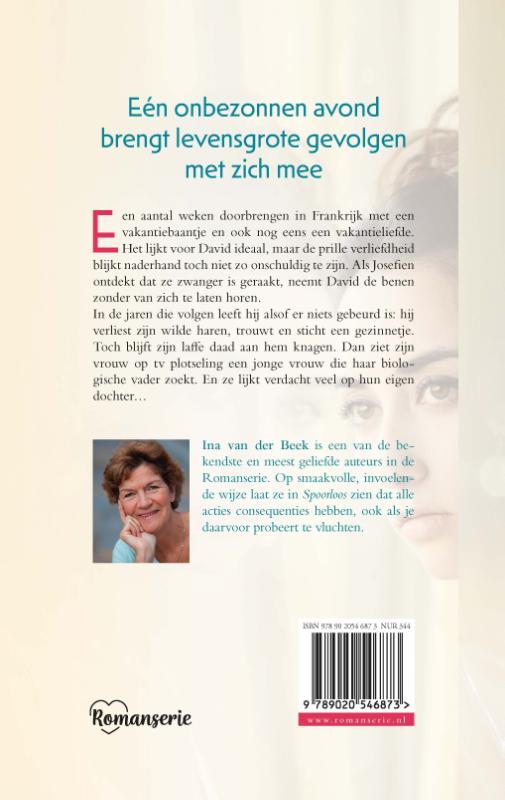 Achterkant van Spoorloos