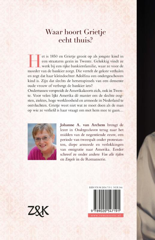 Achterkant van Ondergeschoven