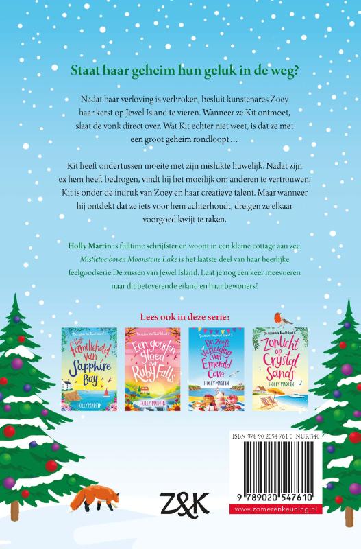 Achterkant van Mistletoe boven Moonstone Lake