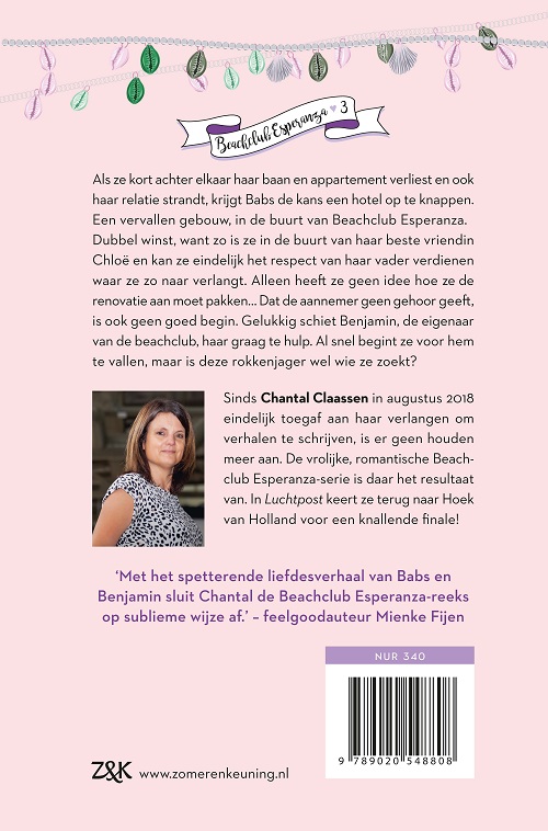 Achterkant van Luchtpost