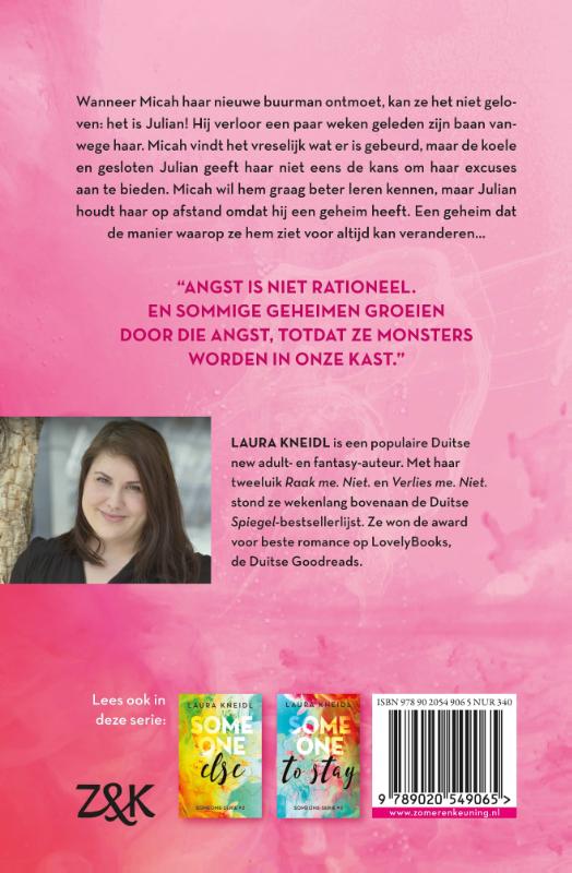 Achterkant van Someone new