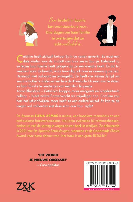 Achterkant van De Spaanse liefdesleugen