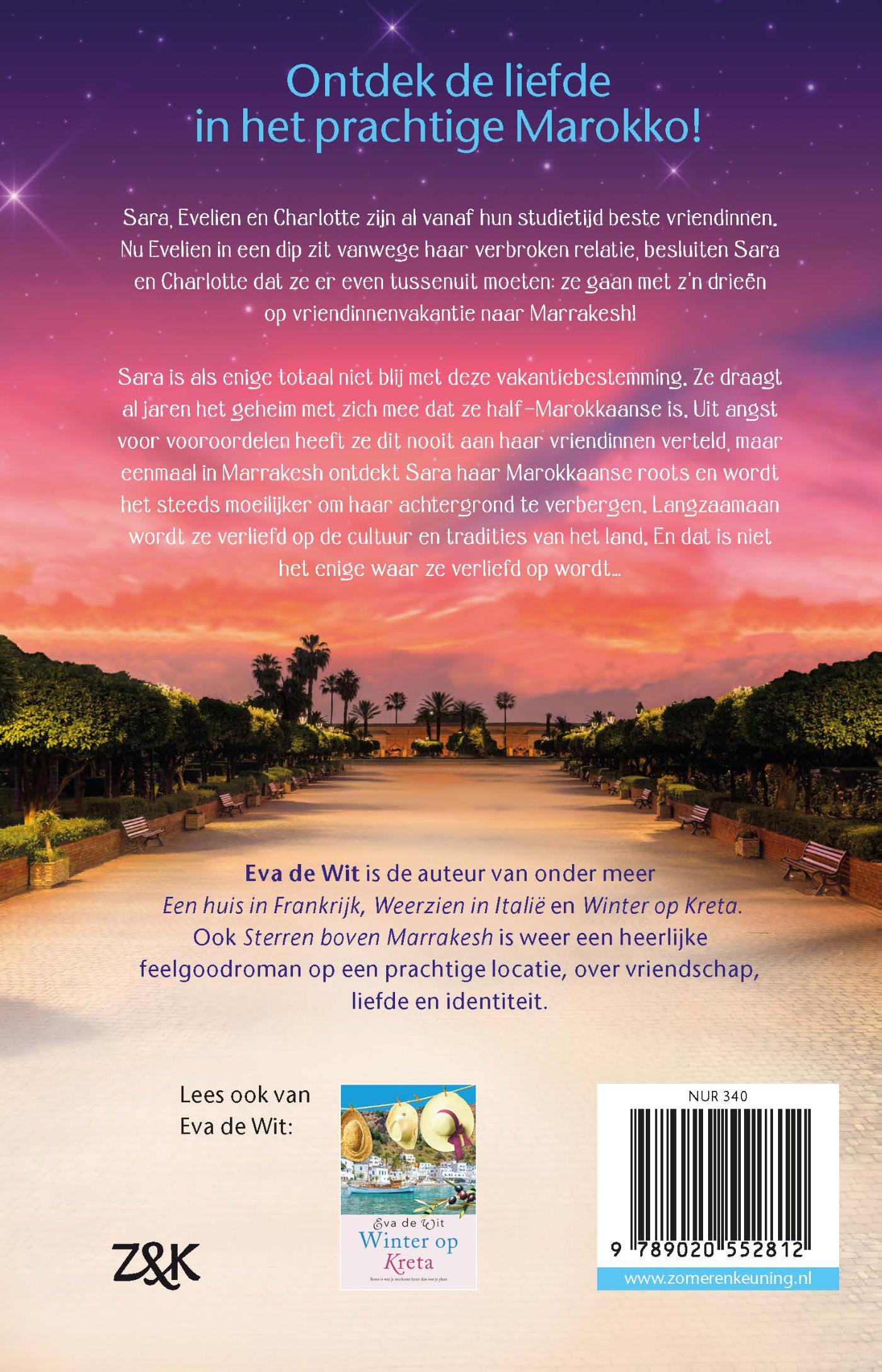 Achterkant van Sterren boven Marrakesh