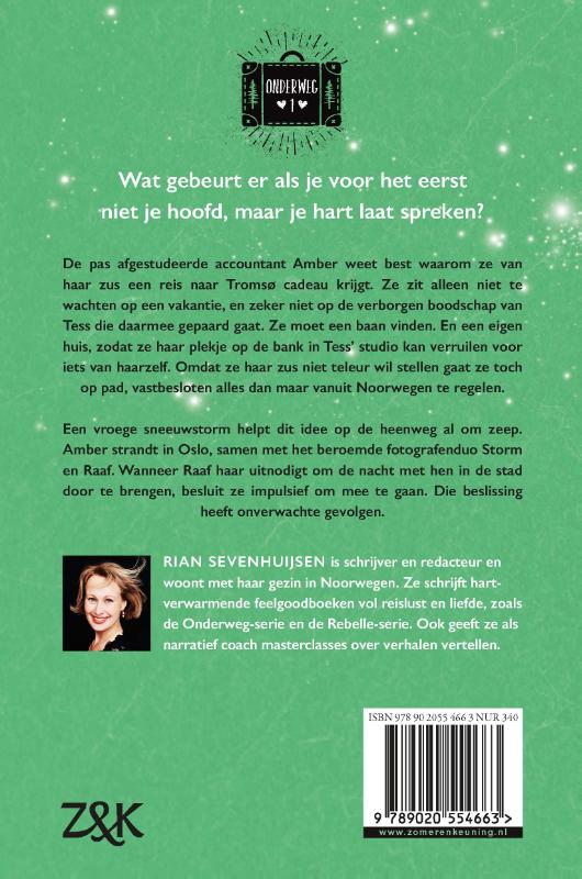 Achterkant van Tussen licht en donker