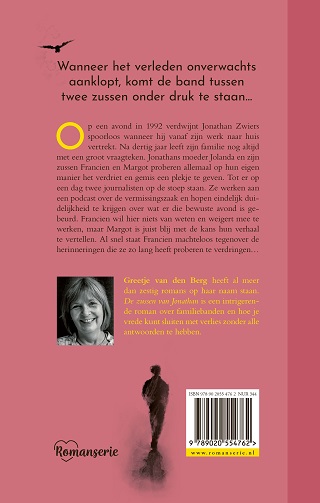 Achterkant van De zussen van Jonathan