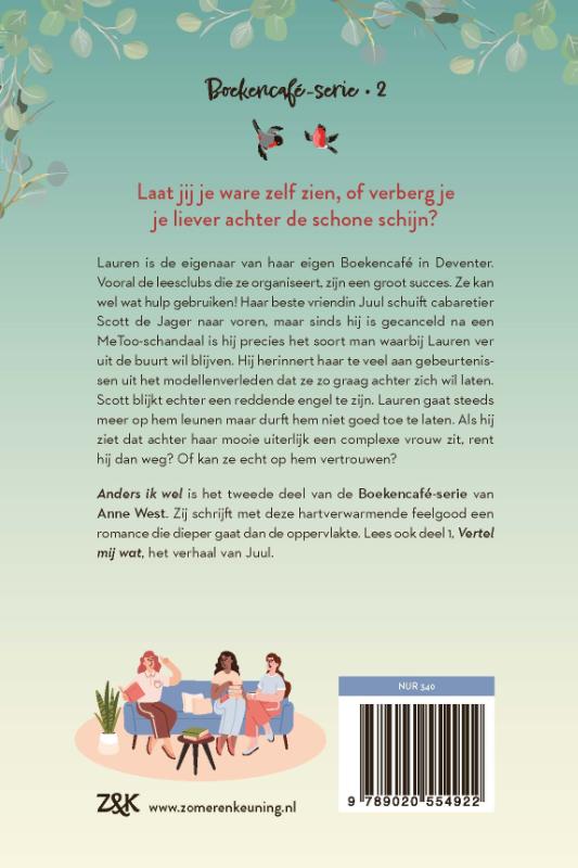 Achterkant van Anders ik wel