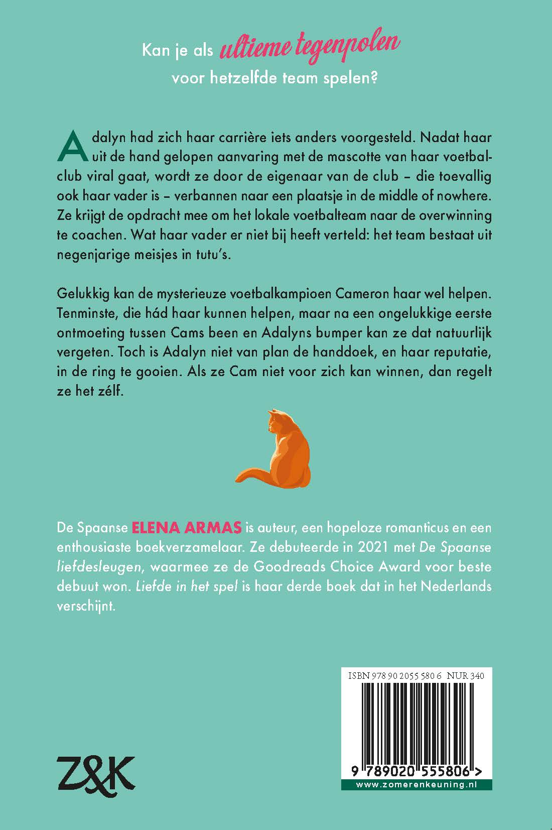 Achterkant van Liefde in het spel