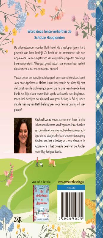 Achterkant van Lentebloemen in Applemore