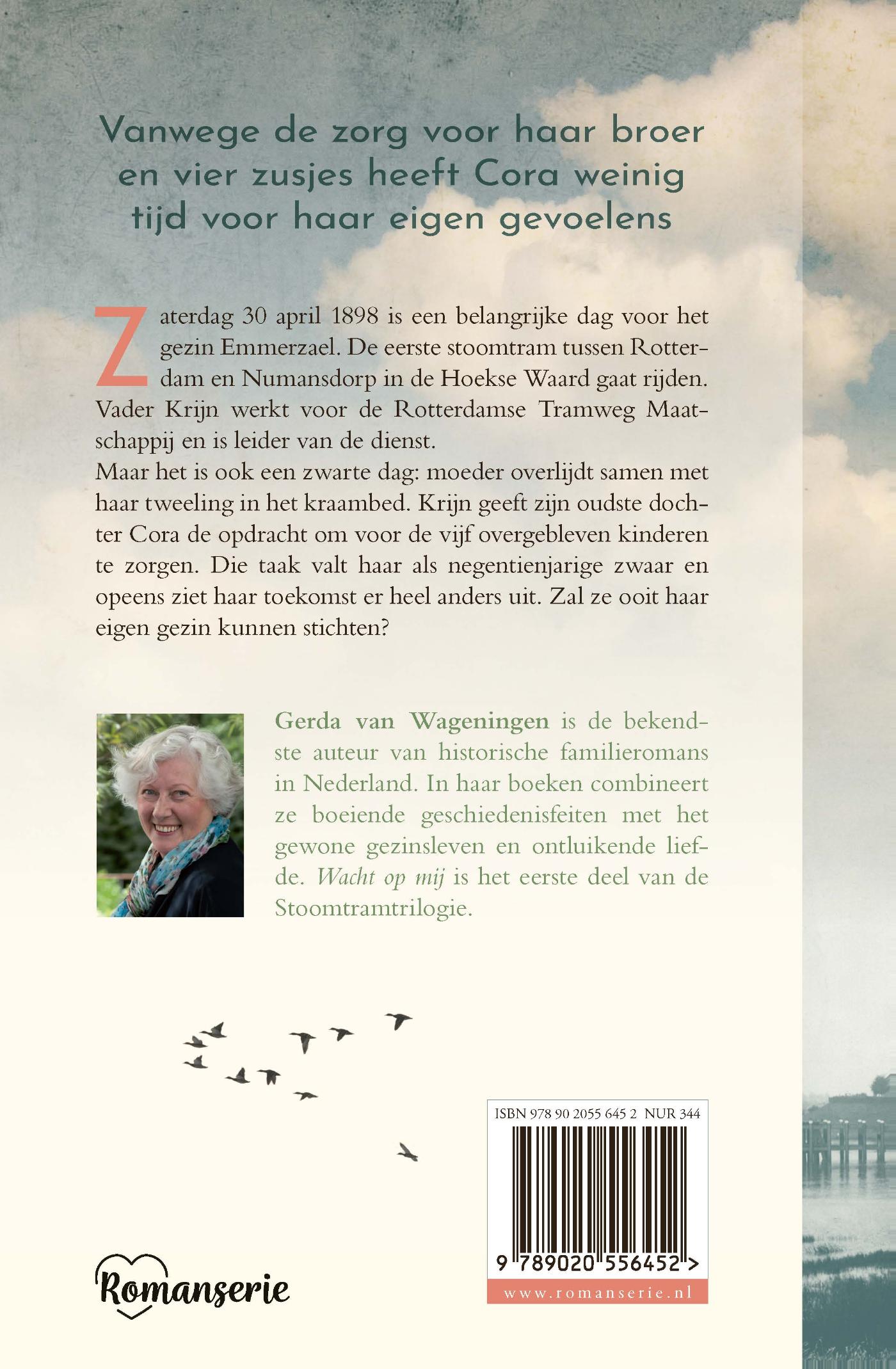 Achterkant van Wacht op mij