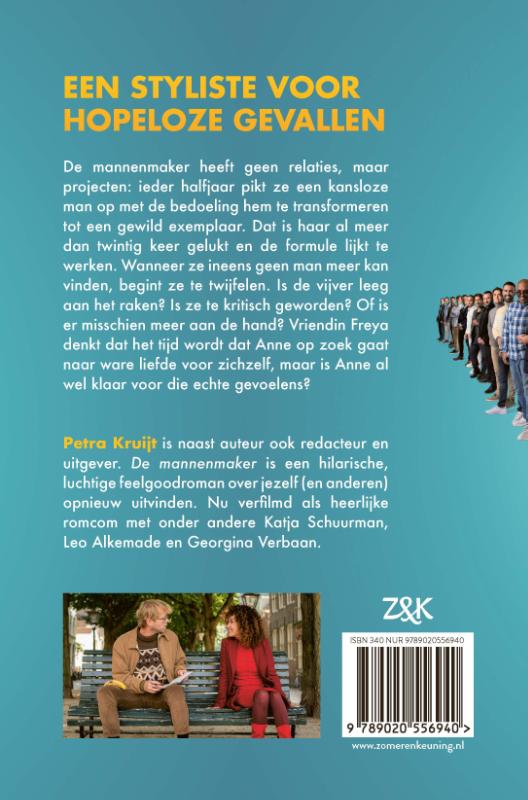 Achterkant van De mannenmaker (filmeditie)