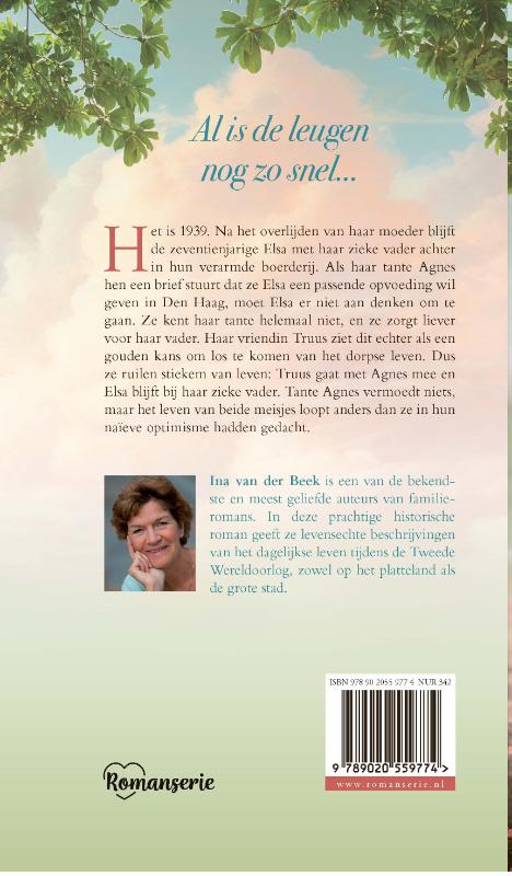 Achterkant van Leven met een leugen
