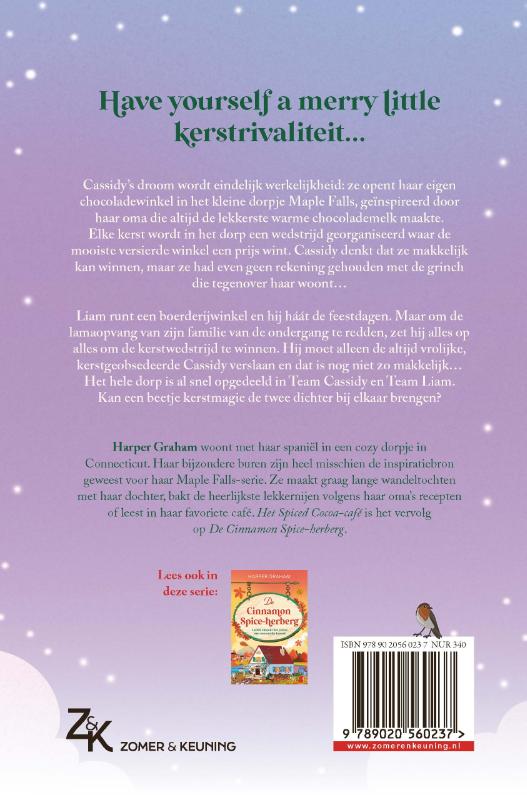 Achterkant van Het Spiced Cocoa café