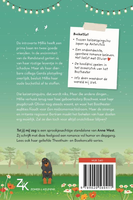 Achterkant van Tot jij mij zag