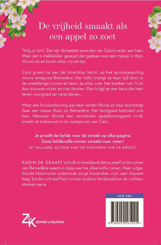Achterkant van De geur van appelbloesem
