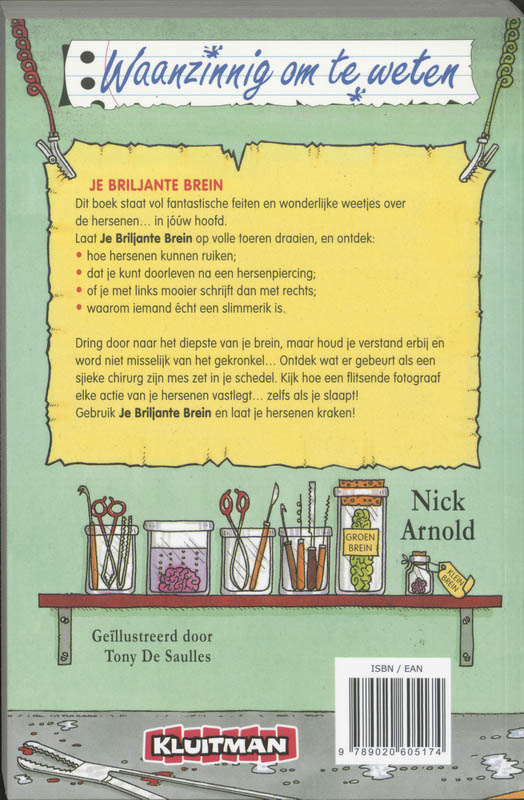 Achterkant van Je briljante brein