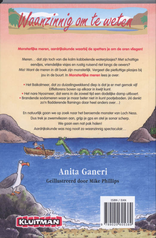 Achterkant van Monsterlijke meren