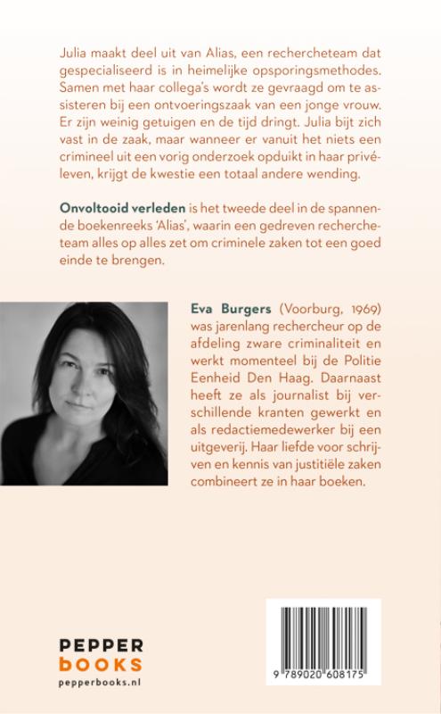 Achterkant van Alias. Onvoltooid verleden