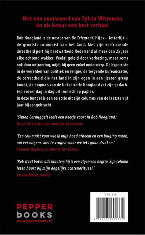 Achterkant van De grote Hoogland