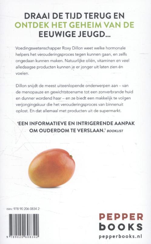 Achterkant van Bio Jong
