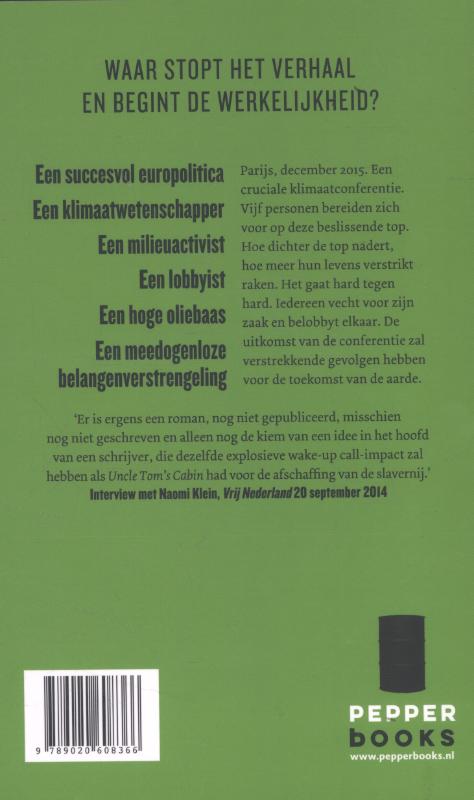 Achterkant van De Lobbyist