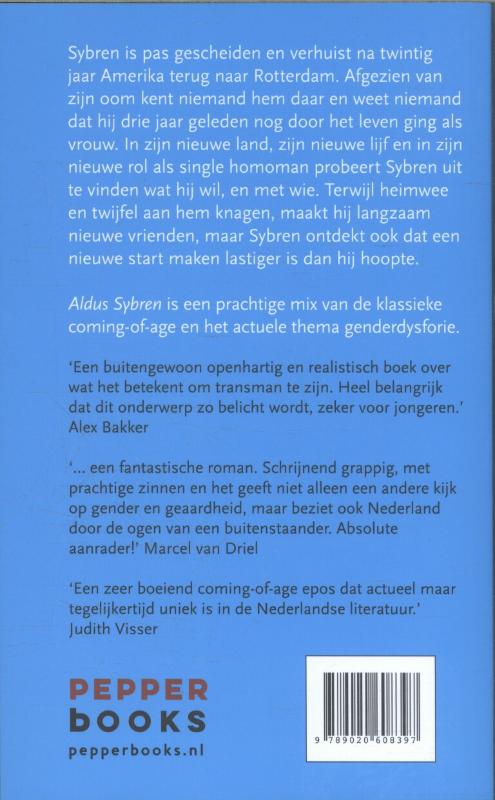 Achterkant van Aldus Sybren