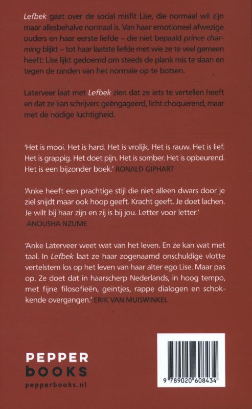 Achterkant van Lefbek