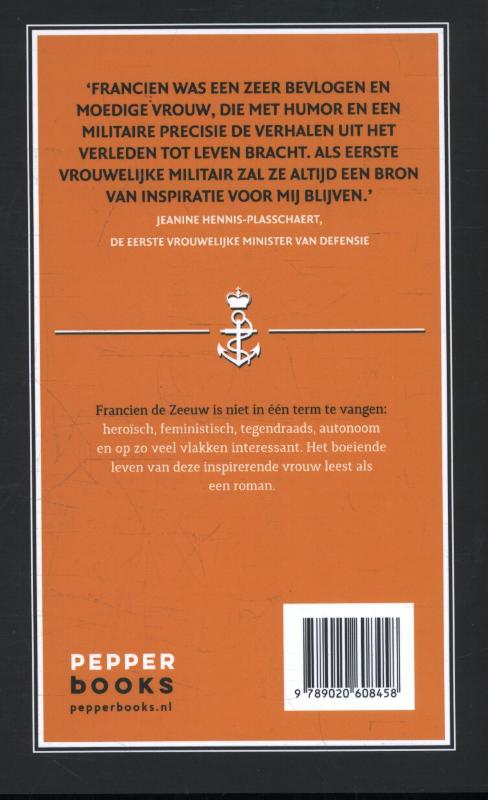 Achterkant van Francien de Zeeuw