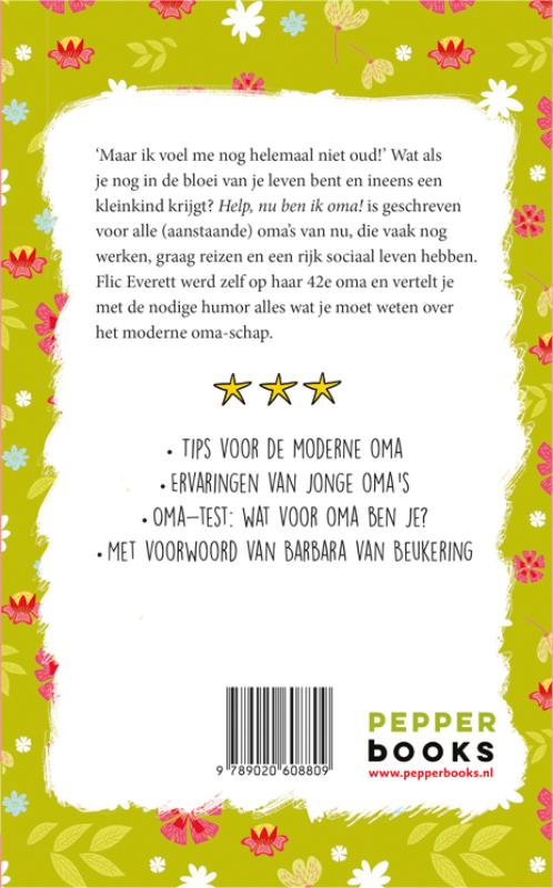 Achterkant van Help, nu ben ik oma!