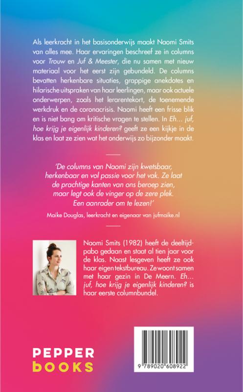 Achterkant van Eh... juf, hoe krijg je eigenlijk kinderen?