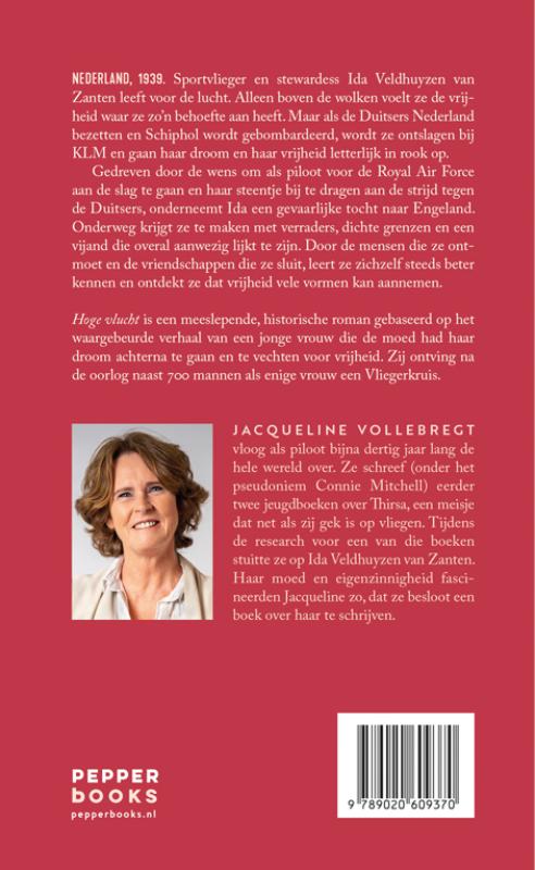 Achterkant van Hoge vlucht