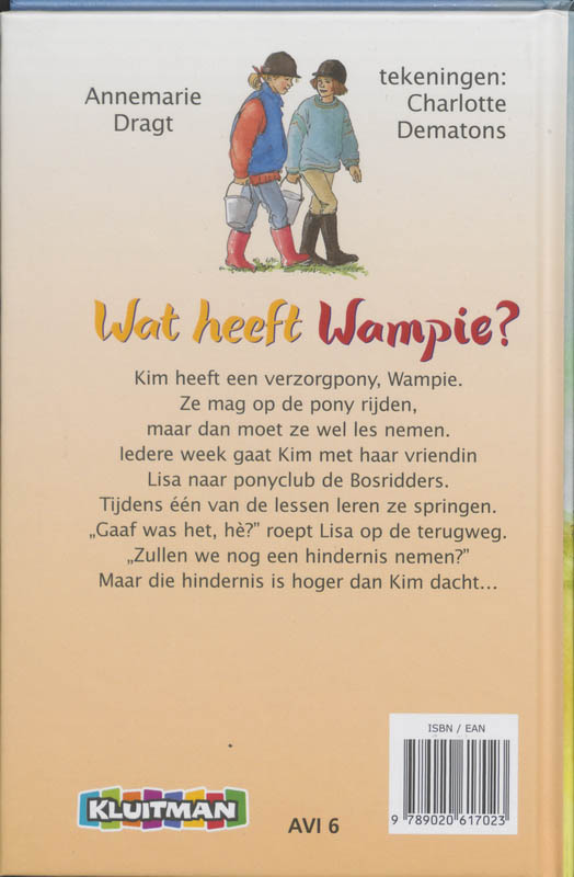Achterkant van Wat heeft Wampie?
