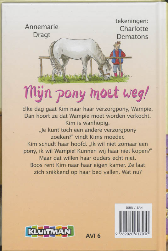 Achterkant van Mijn pony moet weg!