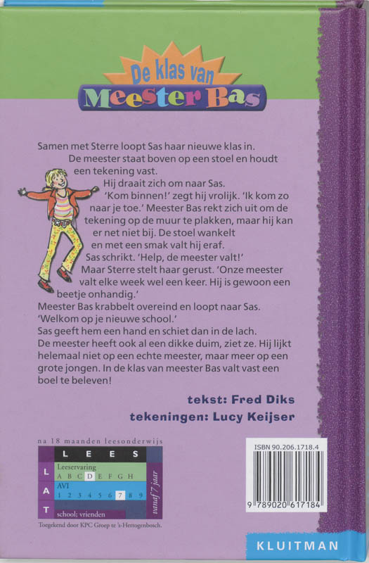 Achterkant van De klas van meester Bas