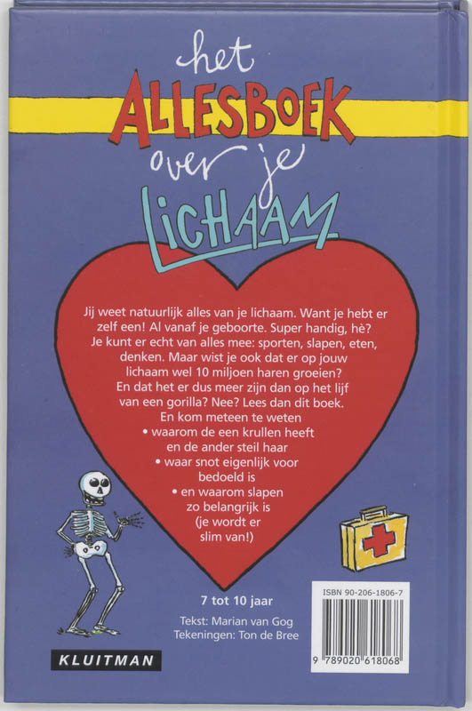 Achterkant van Het Allesboek over je lichaam