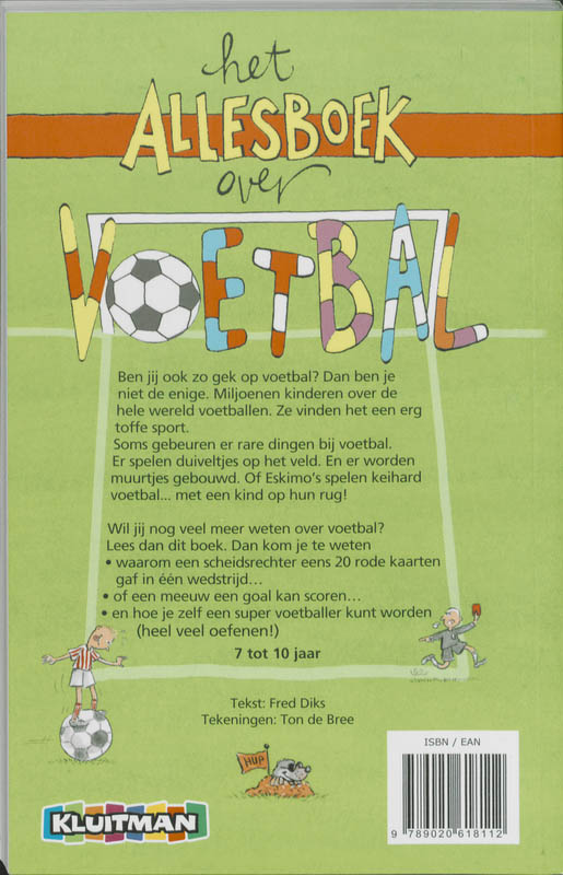Achterkant van Het allesboek over voetbal