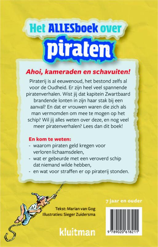 Achterkant van Piraten