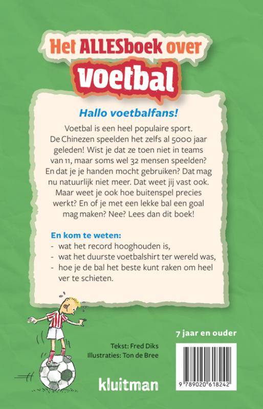 Achterkant van Het allesboek over voetbal