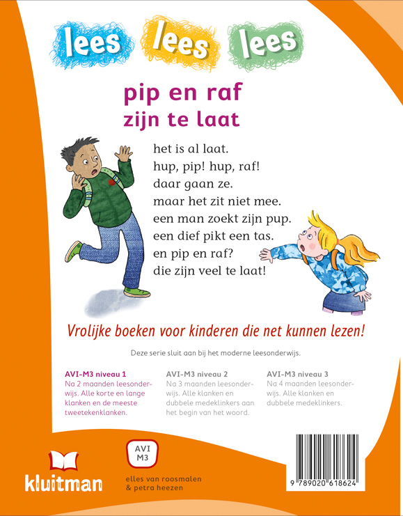 Achterkant van pip en raf zijn te laat