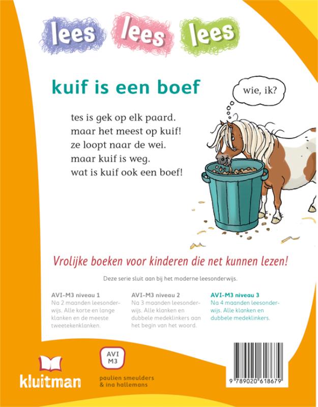 Achterkant van kuif is een boef