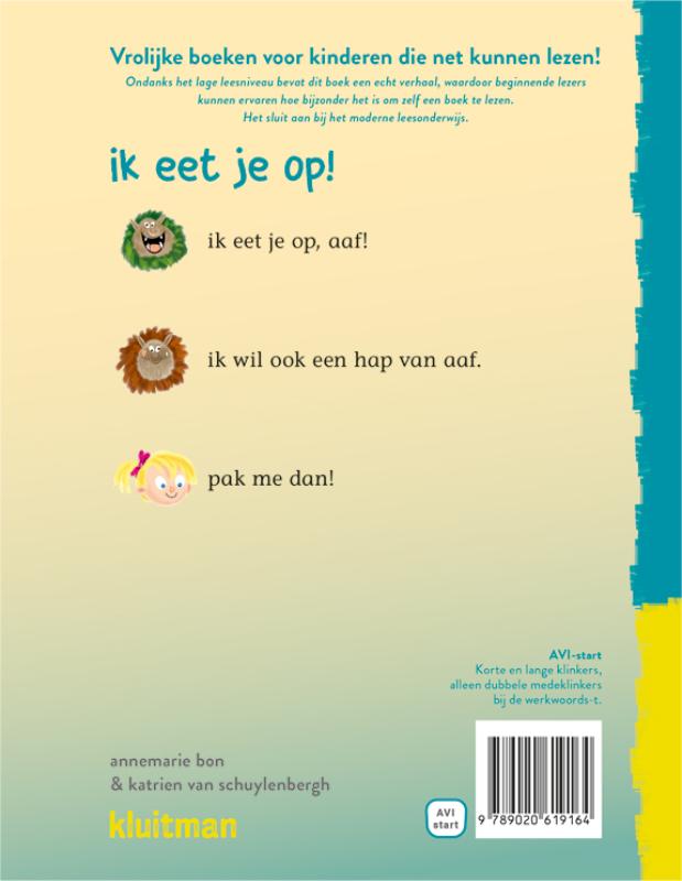 Achterkant van ik eet je op