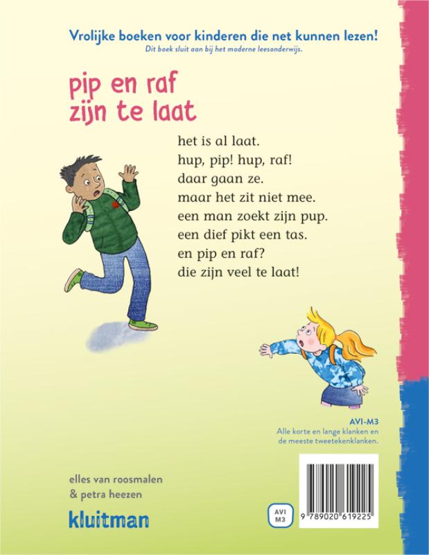 Achterkant van pip en raf zijn te laat