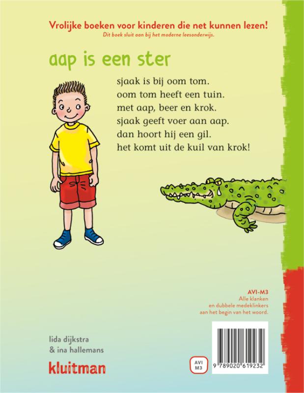 Achterkant van aap is een ster