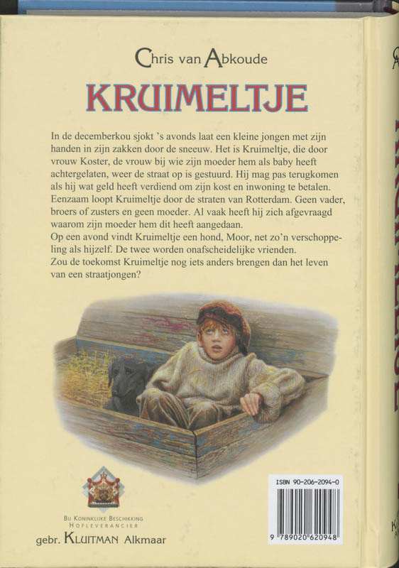 Achterkant van Kruimeltje