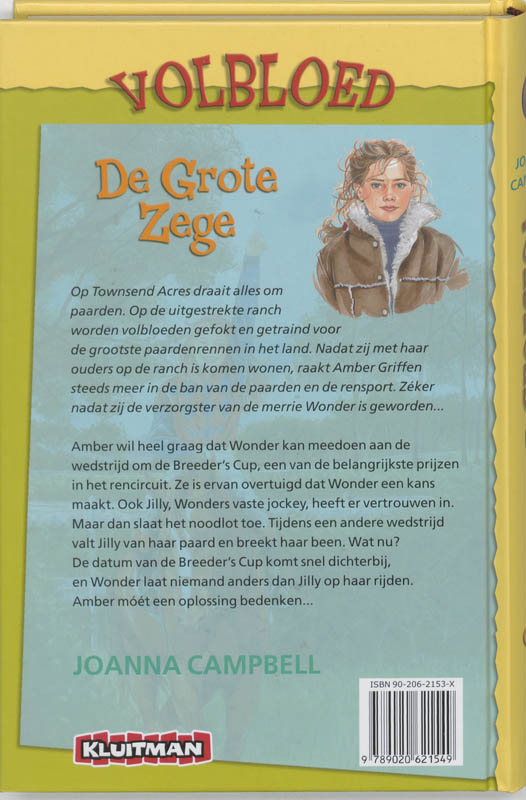 Achterkant van De grote zege