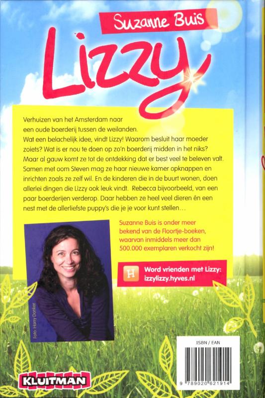 Achterkant van Lizzy