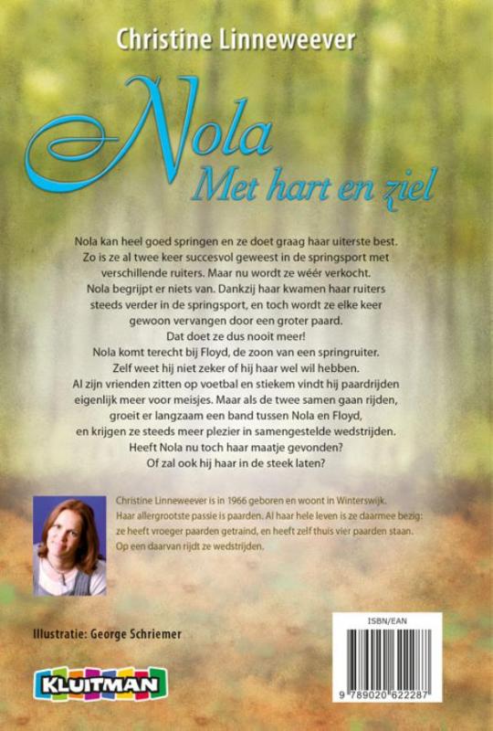 Achterkant van Nola met hart en ziel