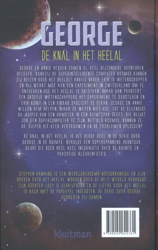 Achterkant van De knal in het heelal