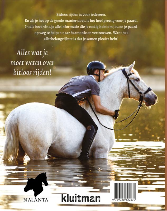 Achterkant van Handboek bitloos rijden