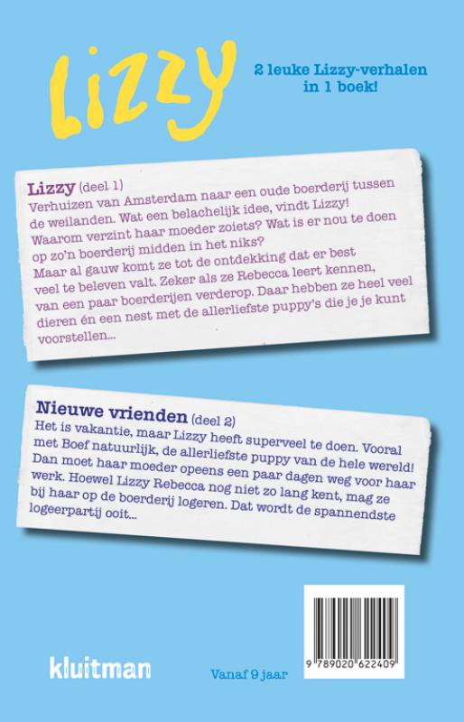 Achterkant van Lizzy